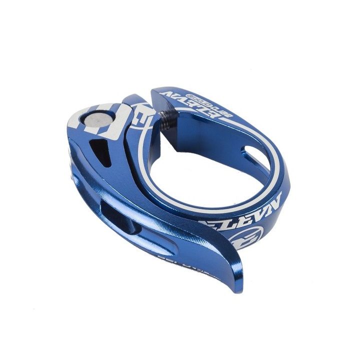 Elevn Aero QR Clamp , Color: Blue, Size: 31.8mm