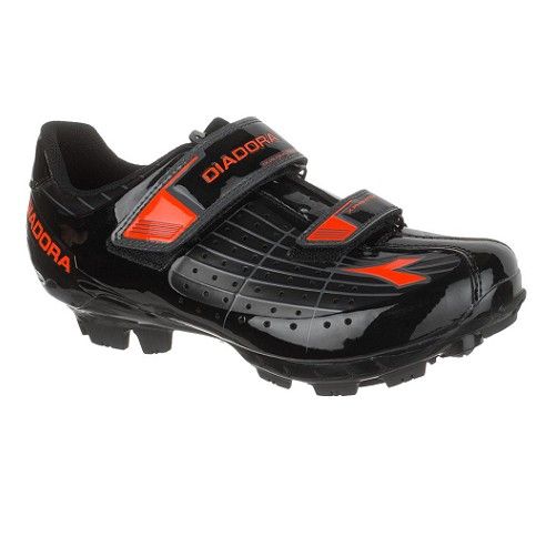 Diadora X-Phantom Black/Red Fluo