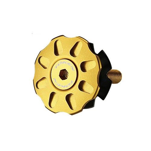 Token Top Cap Set 1-1/8'' Gold Token Top Cap Set 1-1/8'' Gold