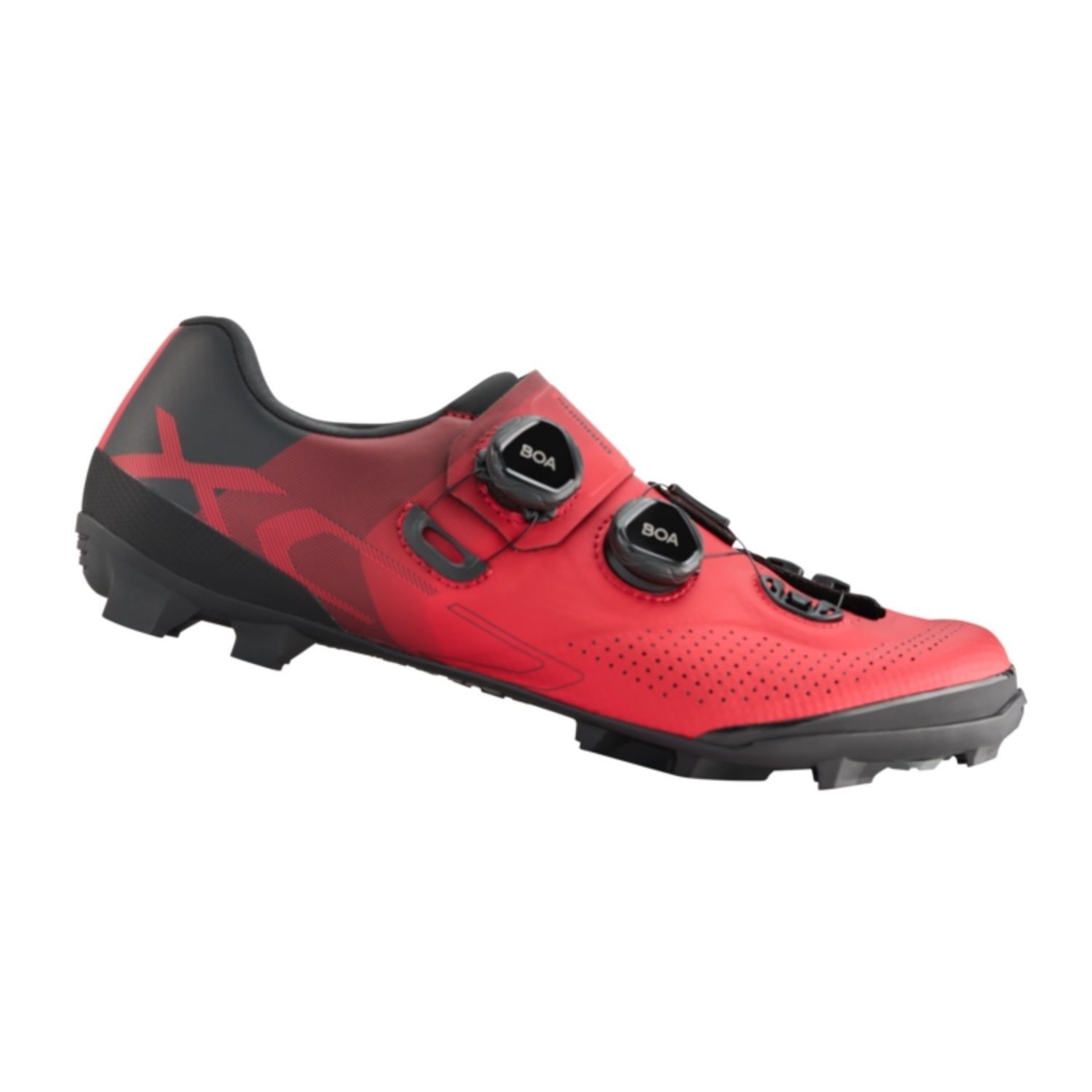 Shimano SH-XC702 Bicycle Shoes Red