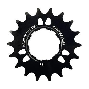 Onyx Alloy Cog Black