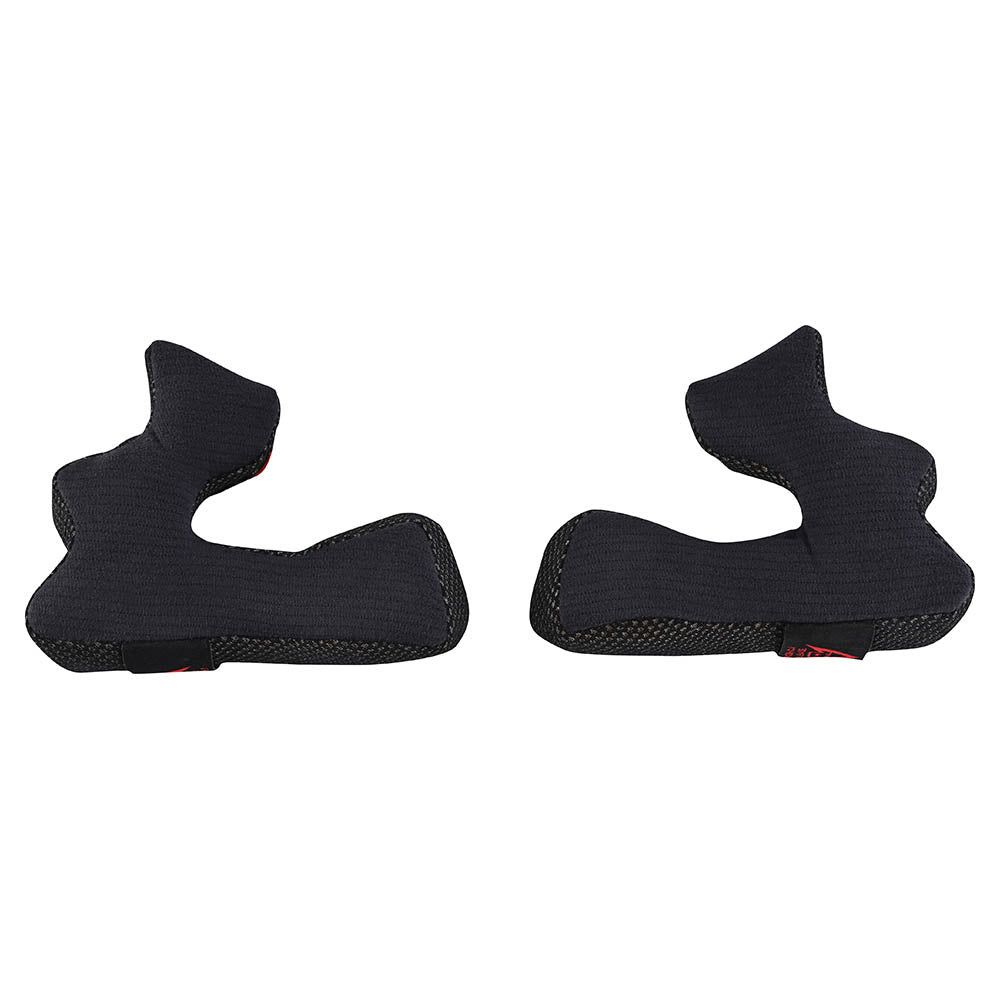 Troy Lee D4 Cheek Pads Black 