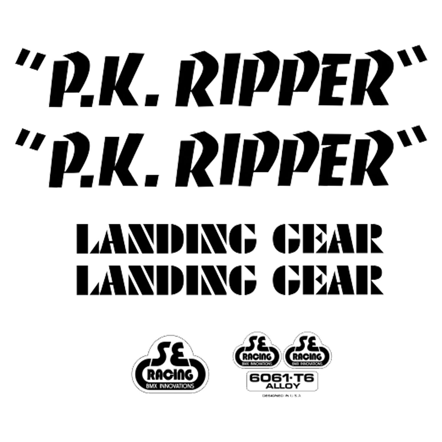 SE Bikes Decals Set PK Ripper