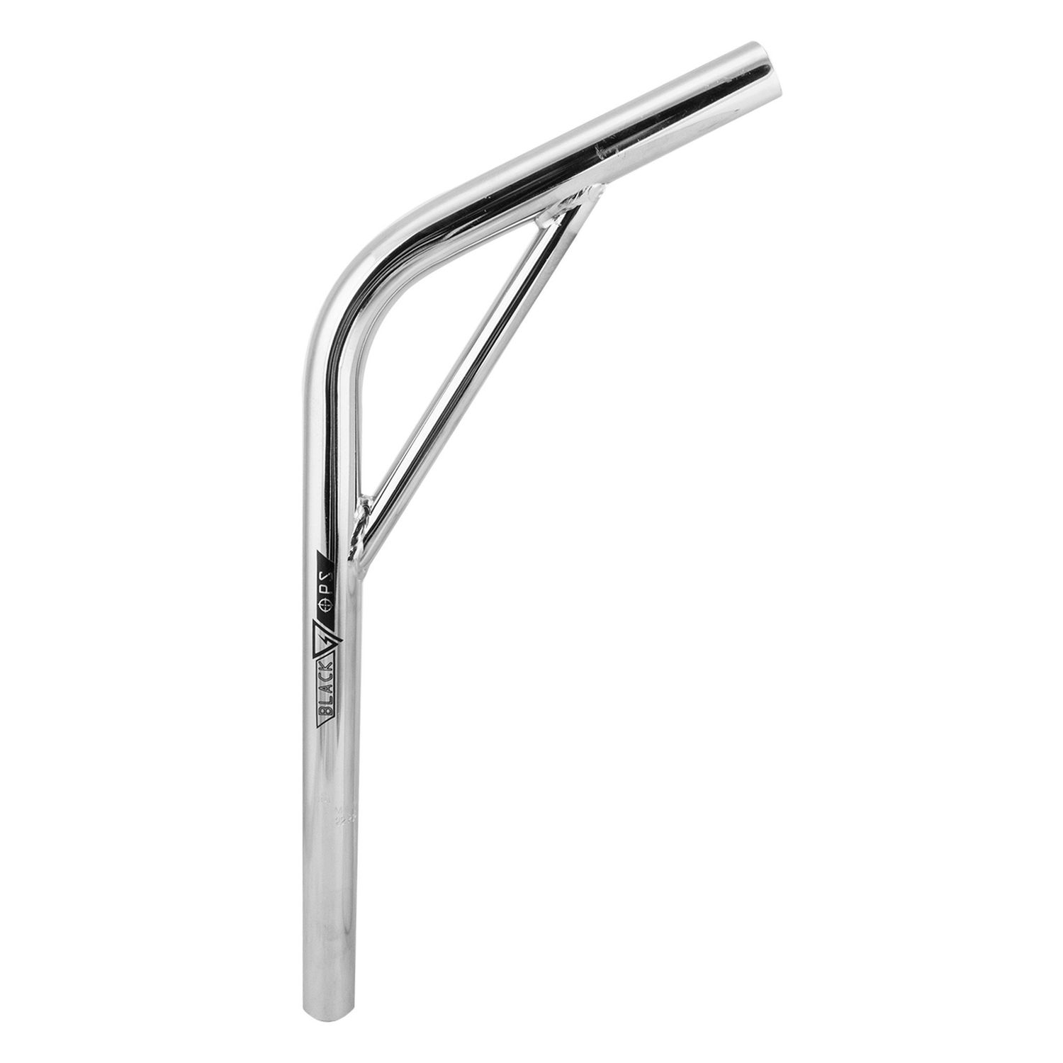 Black-Ops Seat Post Layback 22.2x450mm Cromo