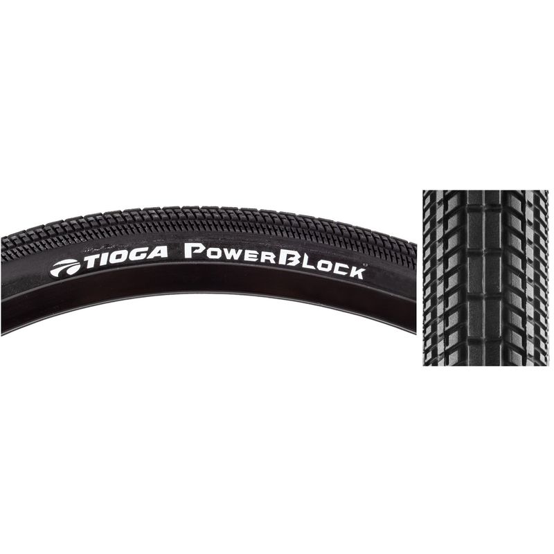 Tioga Tires RP Powerblock Wire Black