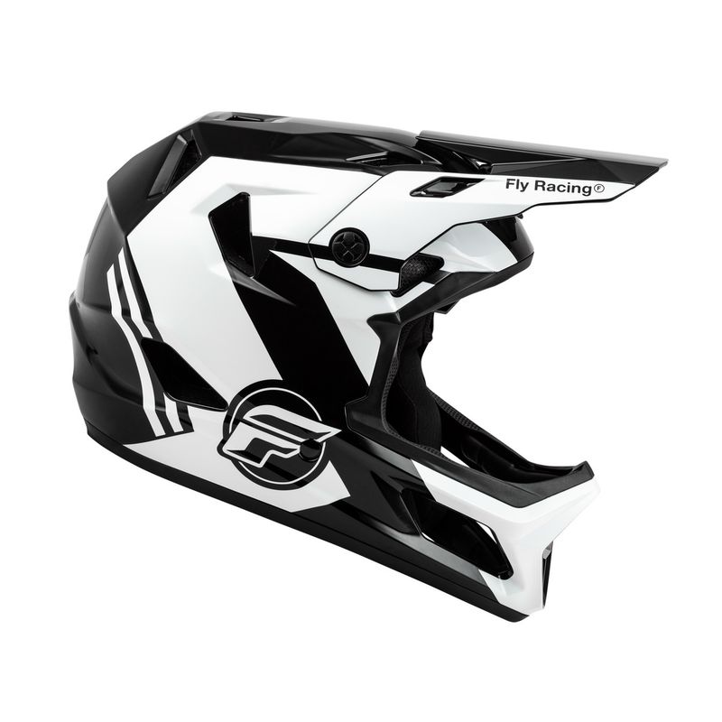 Fly Rayce Helmet Black/White/Grey