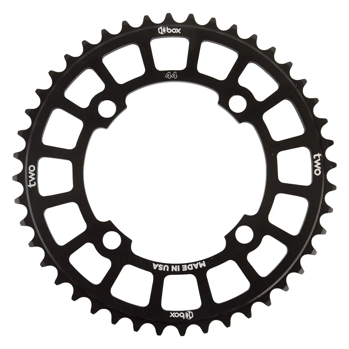Box Two 4-Bolt Chainring Black