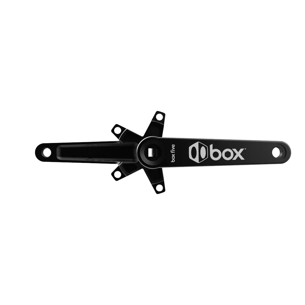 Box Five Square Taper Cold-Forged Crank Arms Black Box Five Square Taper Cold-Forged Crank Arms Black