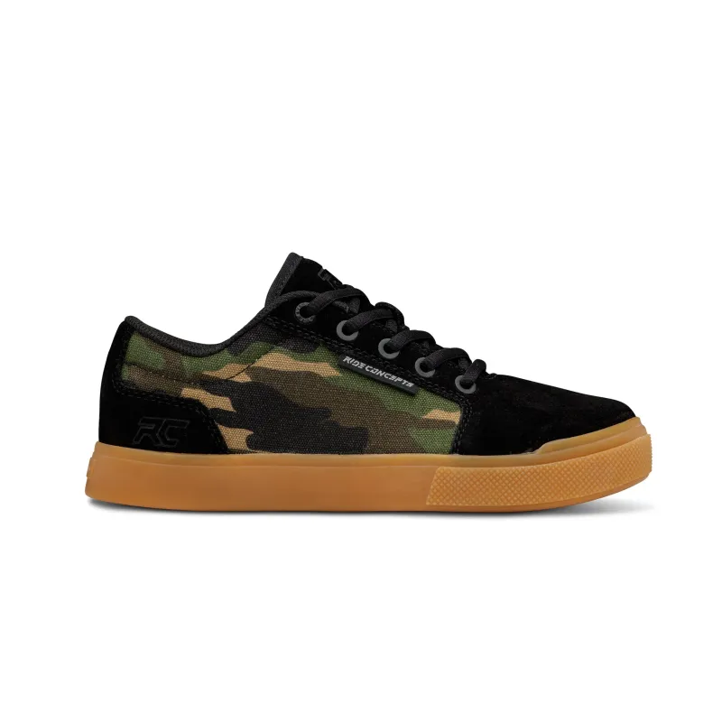 Ride Concepts Youth Vice Shoe Camo/Black