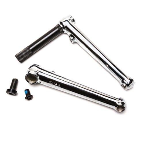 GT Power Series Chromoly 19mm Crank Set 175mm Chrome