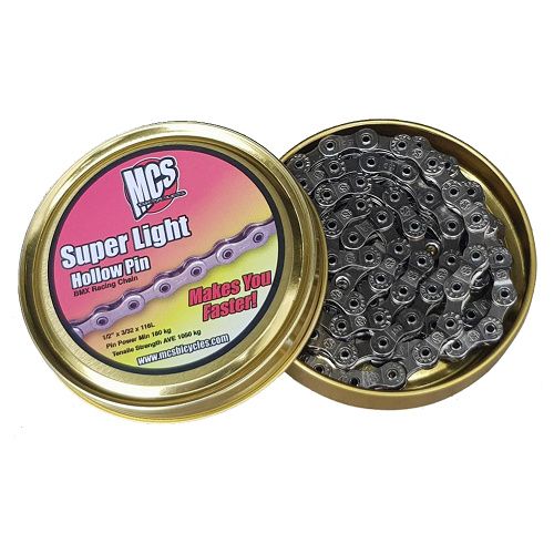 Mcs Super Light Hollow Pin Chain 1/2x3/32'' Silver Mcs Super Light Hollow Pin Chain 1/2x3/32'' Silver
