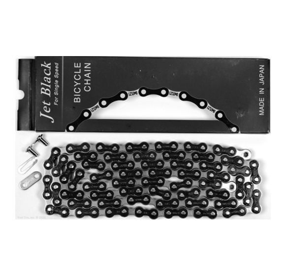 Izumi Chain Eco 1/8'' Jet Black/Silver