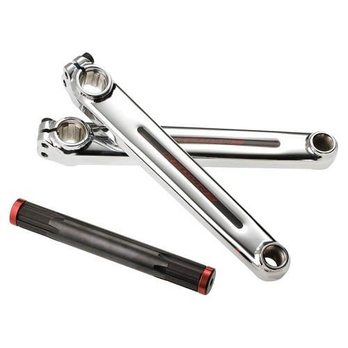 Redline Flight Tubular Crank Arm Set 175mm Chrome Redline Flight Tubular Crank Arm Set 175mm Chrome