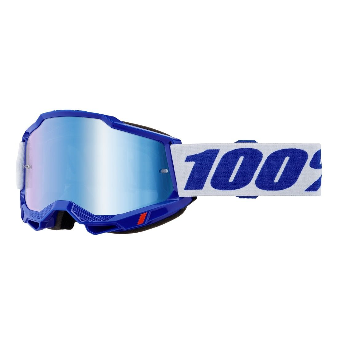 100% Accuri 2 Goggle Blue / Mirror Blue Lens
