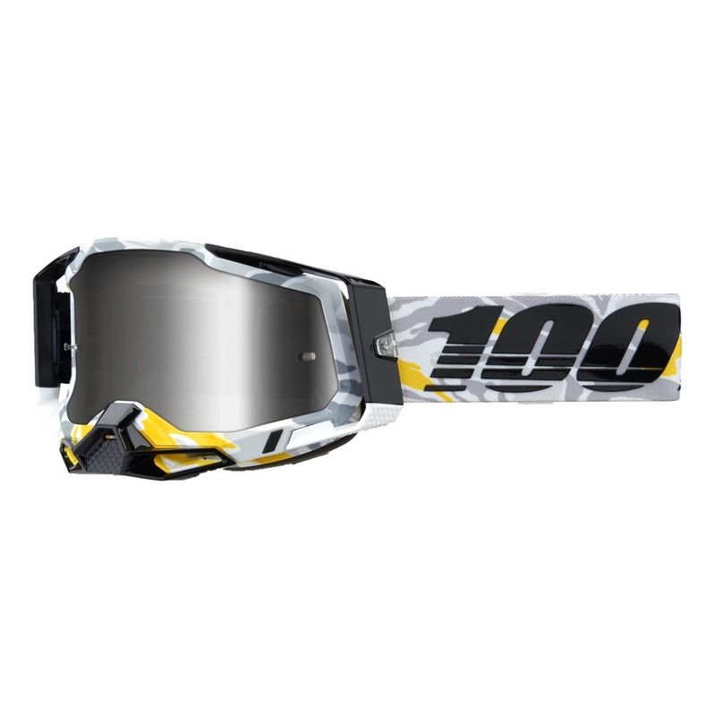 100% Racecraft 2 Goggle Korb / Mirror Silver Lens
