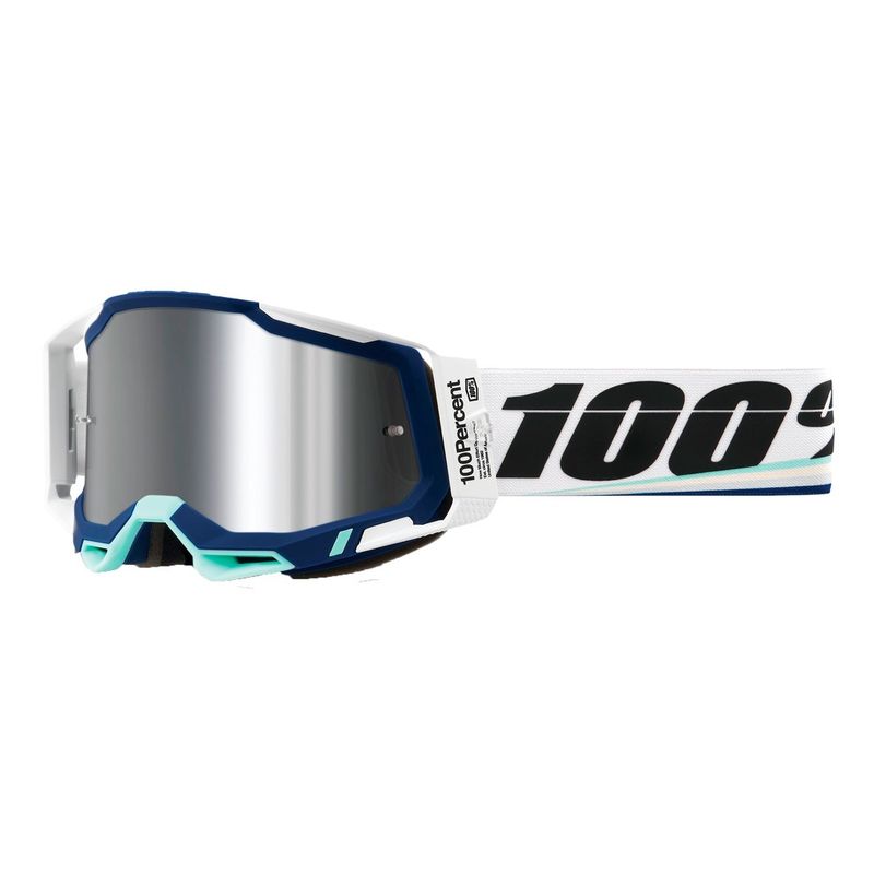 100% Racecraft 2 Goggle Arsham / Mirror Silver Flash Lens