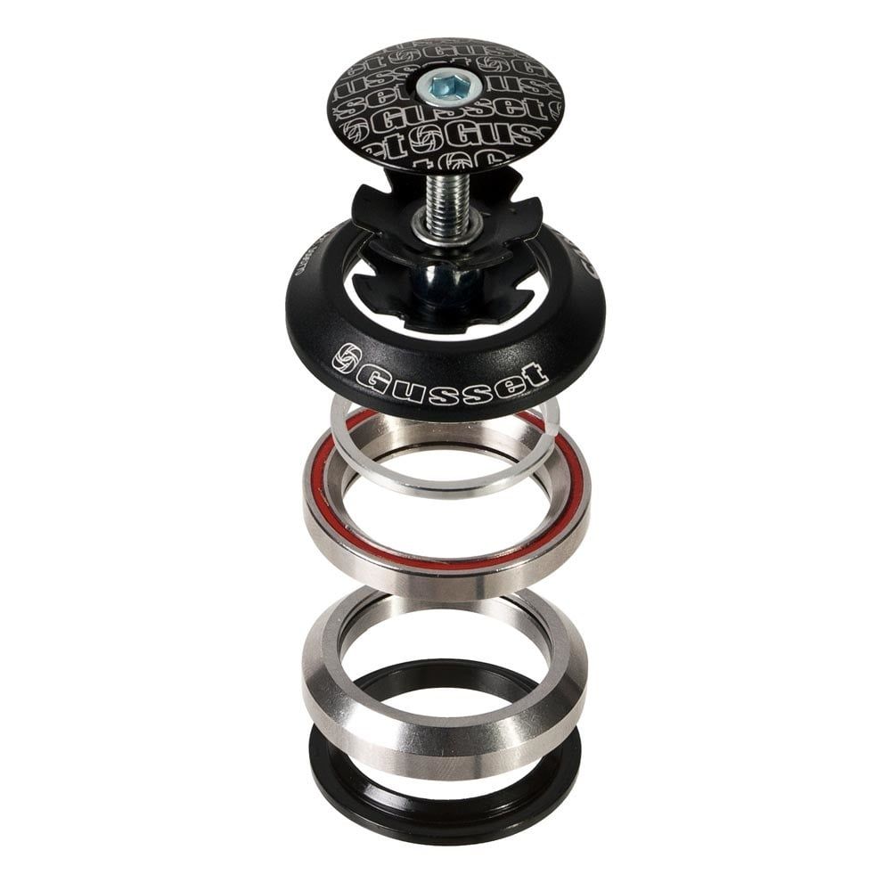 Gusset Integrated Headset 1-1/8'' Black Gusset Integrated Headset 1-1/8'' Black