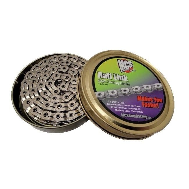Mcs Half Link Chain 1/2x3/32'' Silver Mcs Half Link Chain 1/2x3/32'' Silver