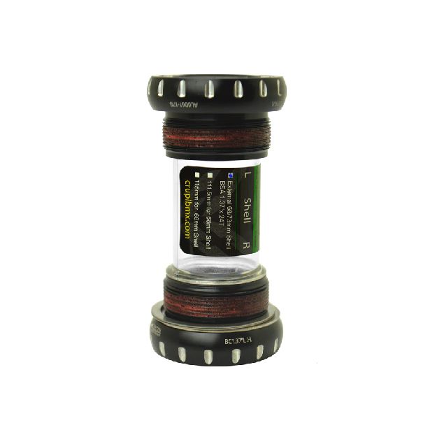 Crupi  Precision BB Tiramic External  Black 24mm