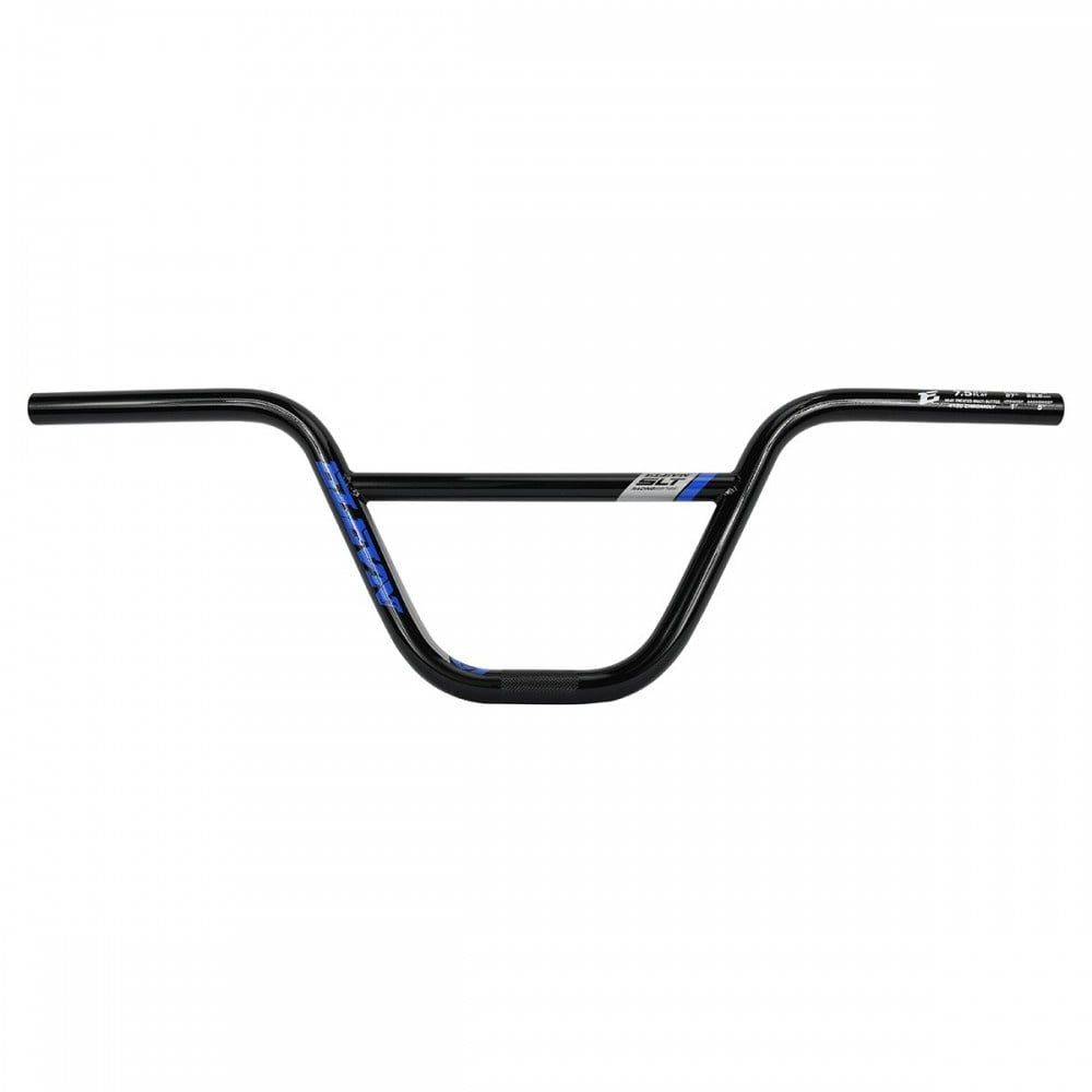 Elevn Pro SLT Race Flat Bar 7.5'' Black w/Blue logo