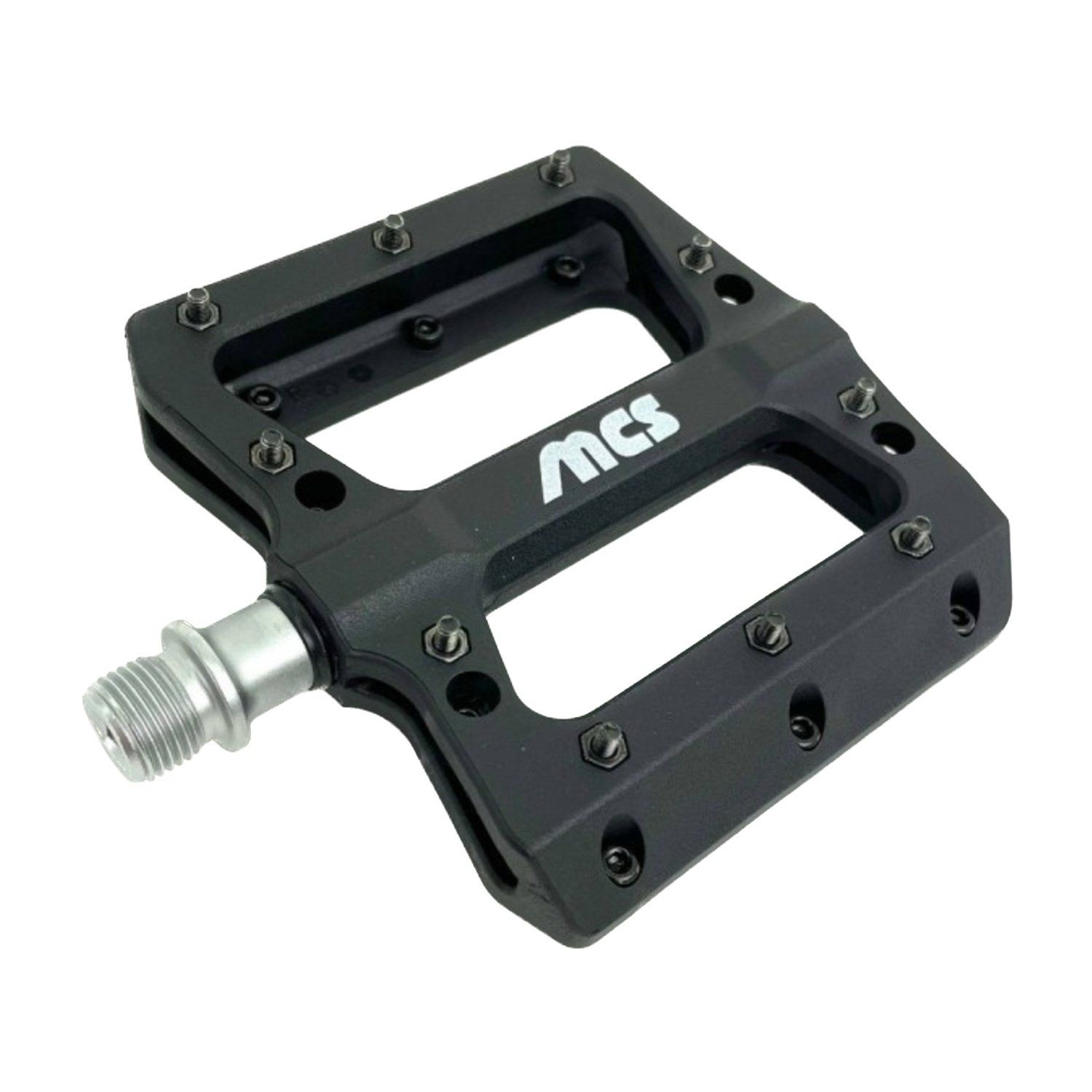 Mcs PC Platform Pedal 9/16'' Black (Pair)