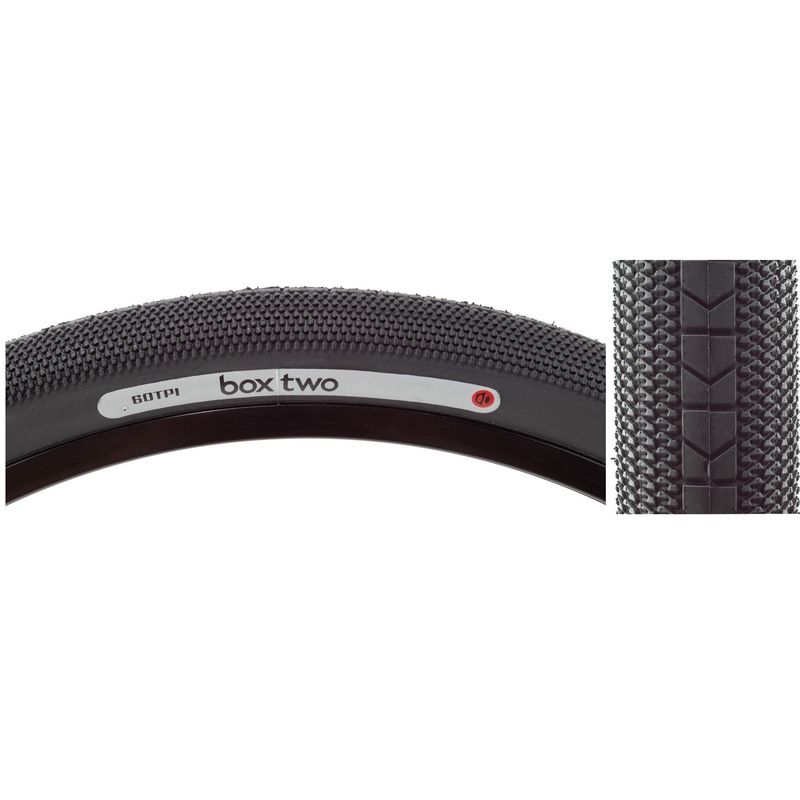 Box Two 60 TPI Wire Tire 24x1.75'' Black