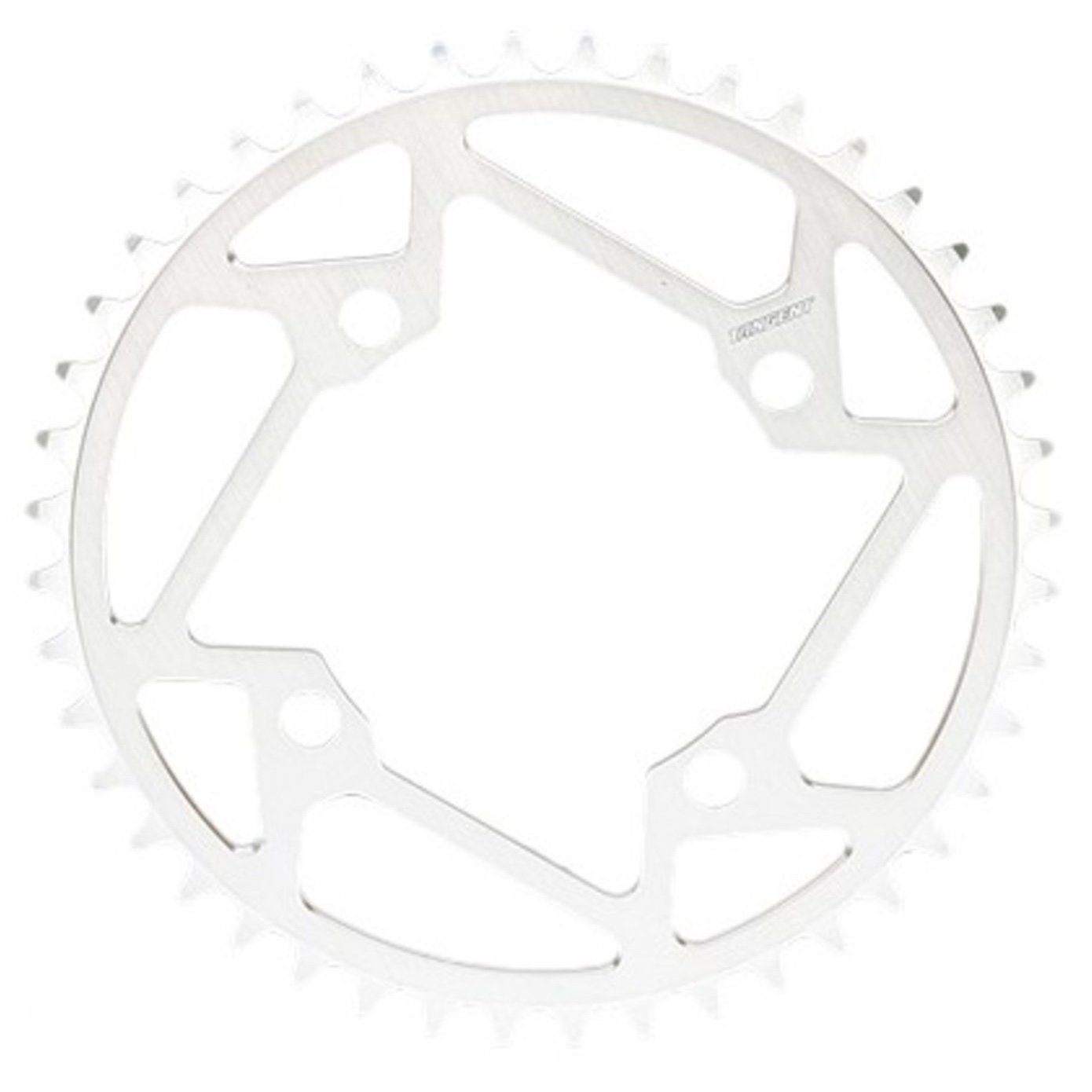 Tangent 4-Bolt Halo Chainring Tangent 4-Bolt Halo Chainring, Color: White, Size: 36T