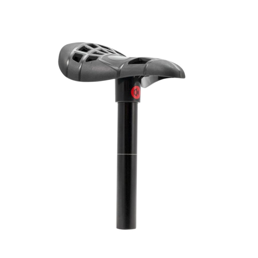 Box Two Saddle Alloy Black , Size: 22.2mm - Small