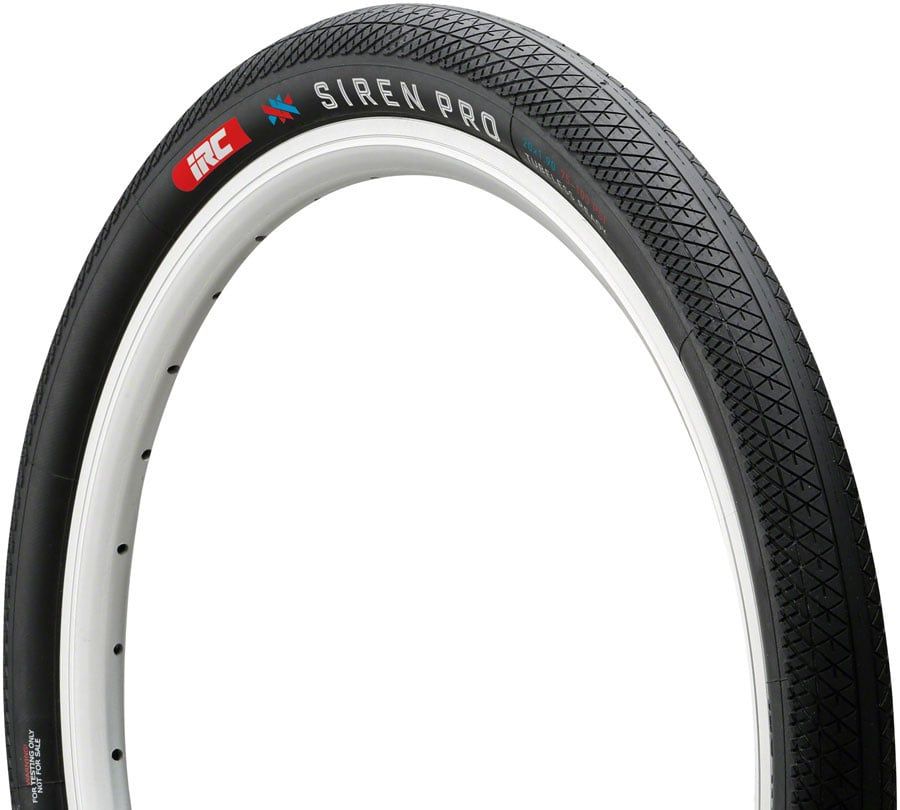 IRC Tire Siren Tubeless Folding Black IRC Tire Siren Tubeless Folding Black, Type: Pro, Size: 20x1.75''