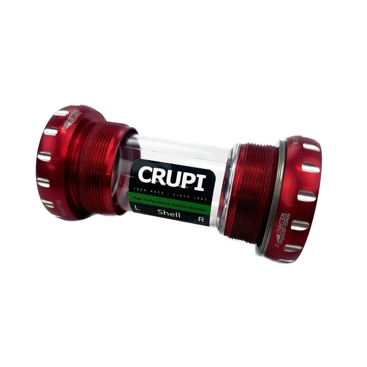 Crupi Precision Sealed External BB Crupi Precision Sealed External BB, Color: Red