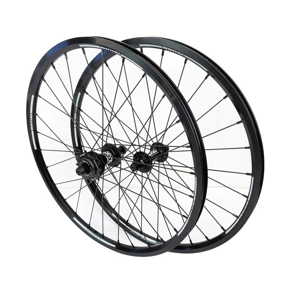 Crupi Wheelset 20x1-1/8 - 28H , Color: All Black