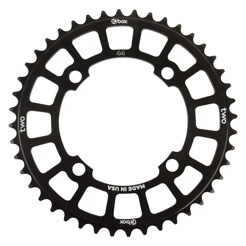Box Two 4-Bolt Chainring Black