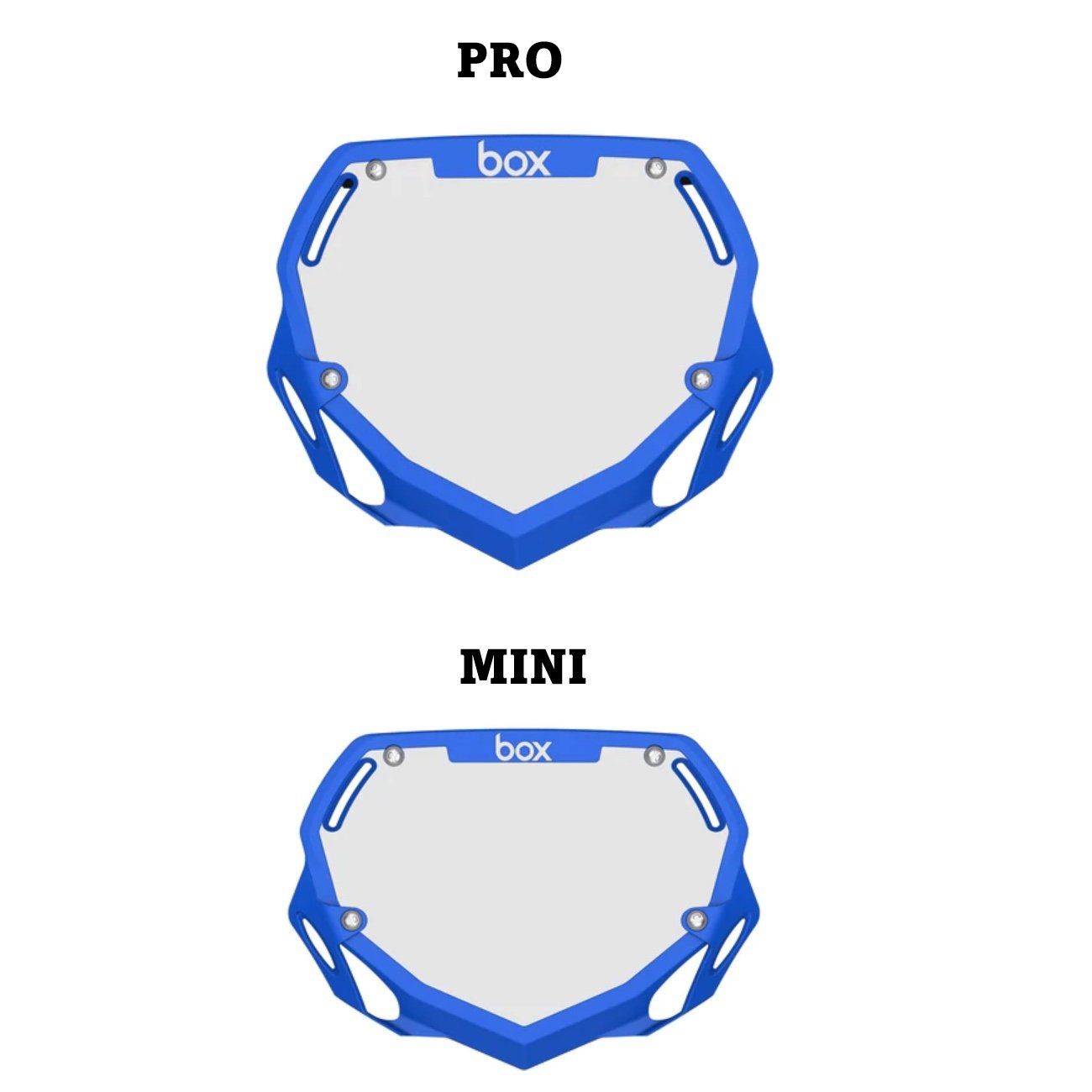 Box Two Number Plate 