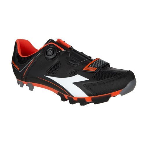 Diadora X-Vortex Racer II Black/Flue Red