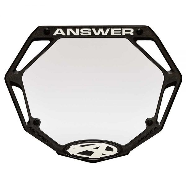 Answer 3D Number Plate 