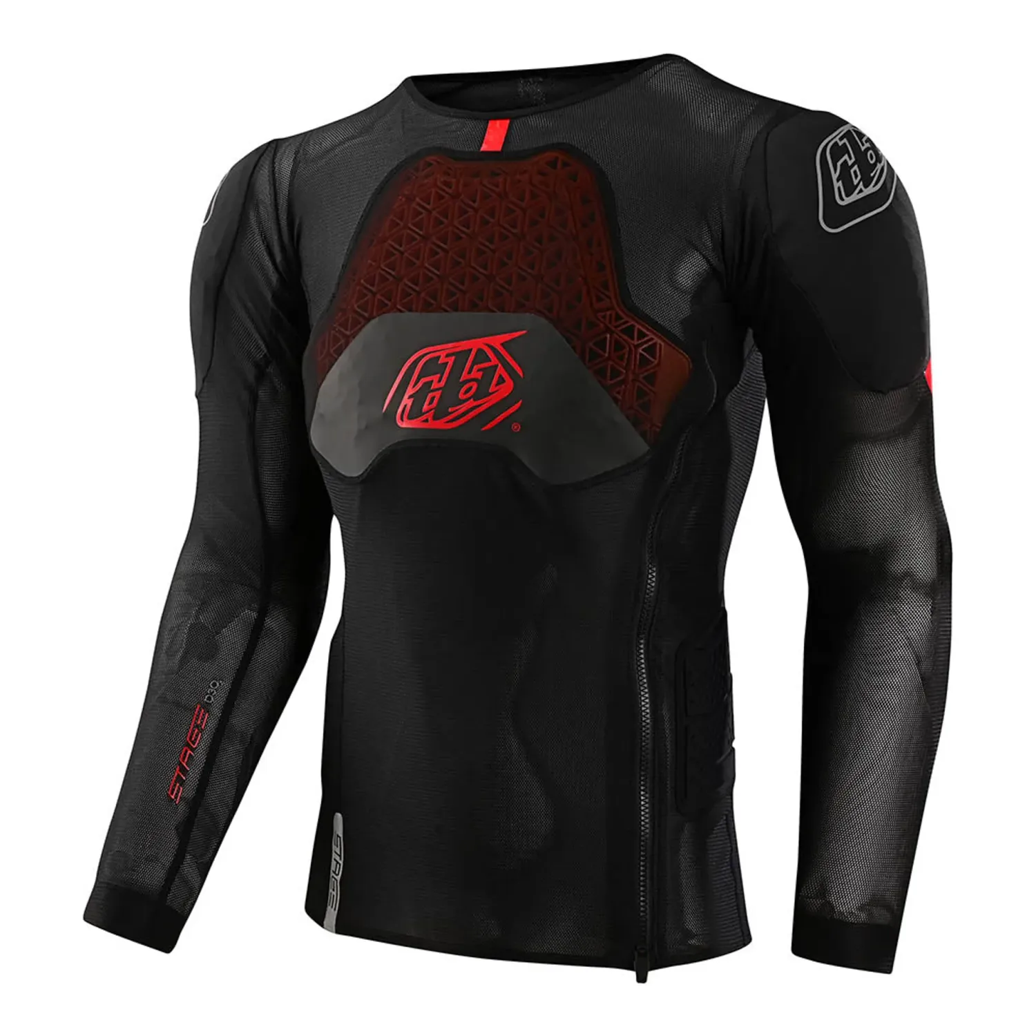 Troy Lee Stage Ghost D30 LS Baselayer Black 