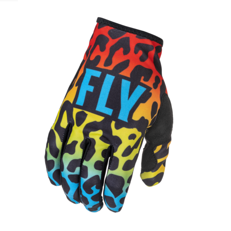 Fly Lite S.E Exotic Gloves Red/Yellow/Blue