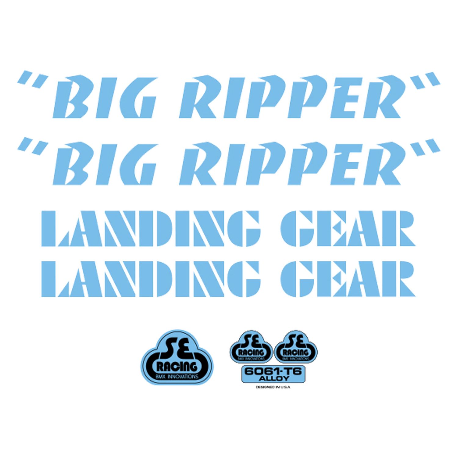 SE Bikes Decals Set Big Ripper