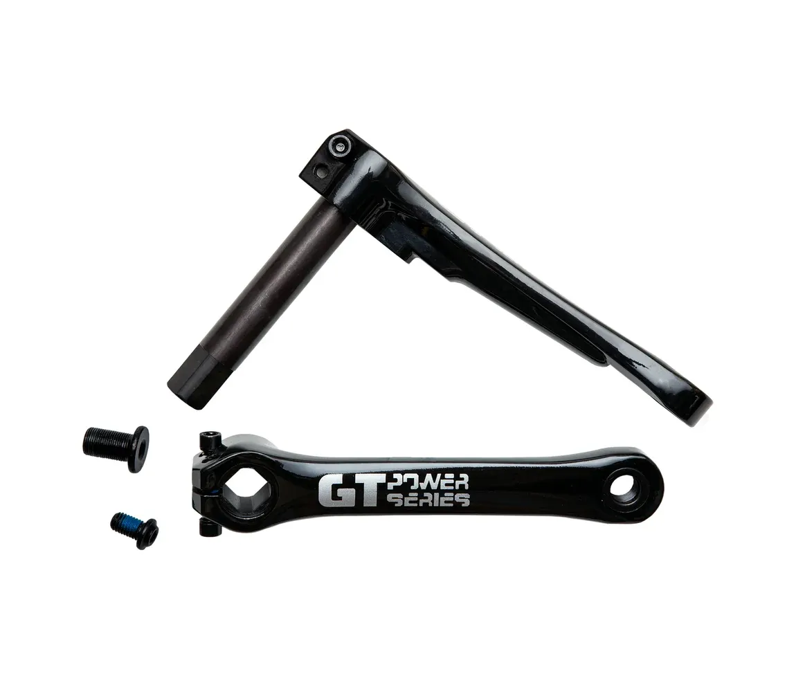 GT Power Series Alloy Crank Set 175mm Black 22mm