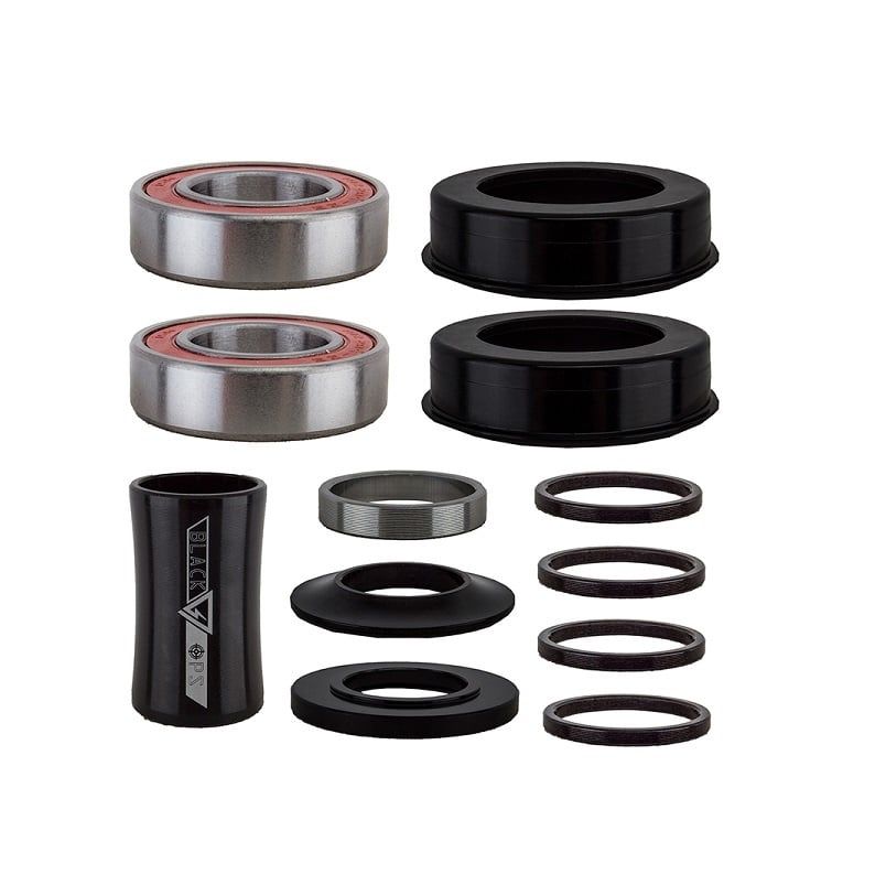 Black-Ops American/Mid Dualie BB 22mm Black