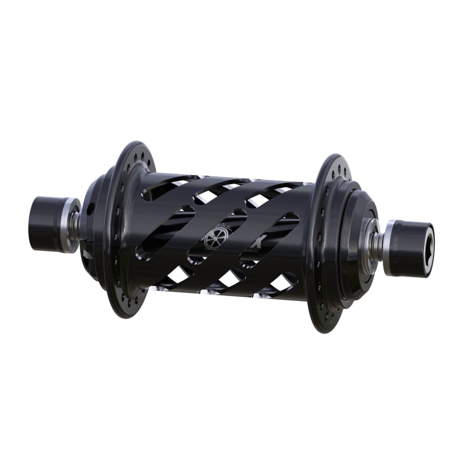 Onyx Helix Front Hub 100/10mm 28H  Black