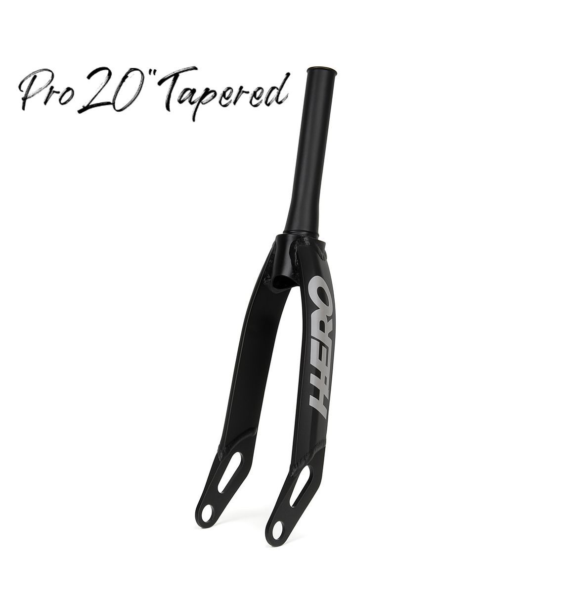 Hero Thunderbolt 20" Pro Fork Black Tapered 20mm DropOut