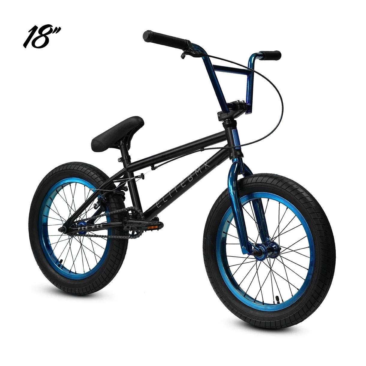 Elite Bmx Pee Wee 18'' Bike Black Jay Elite Bmx Pee Wee 18'' Bike Black Jay