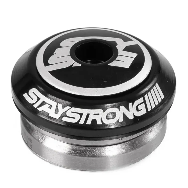 Stay Strong Icon 1" Race Step Down Headset Black