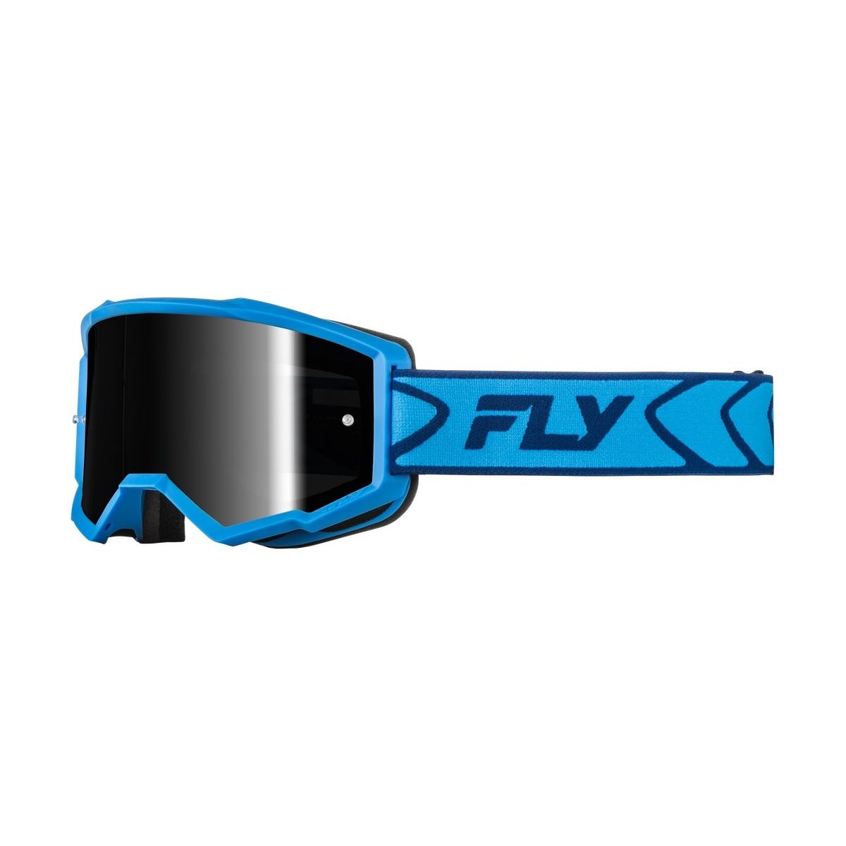 Fly Zone Goggle Blue/Navy w/ Black Mirror/Smoke Lens