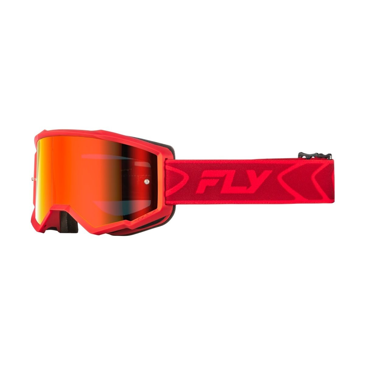 Fly Zone Goggle Red/Crimson w/ Red Mirror/Smoke Lens
