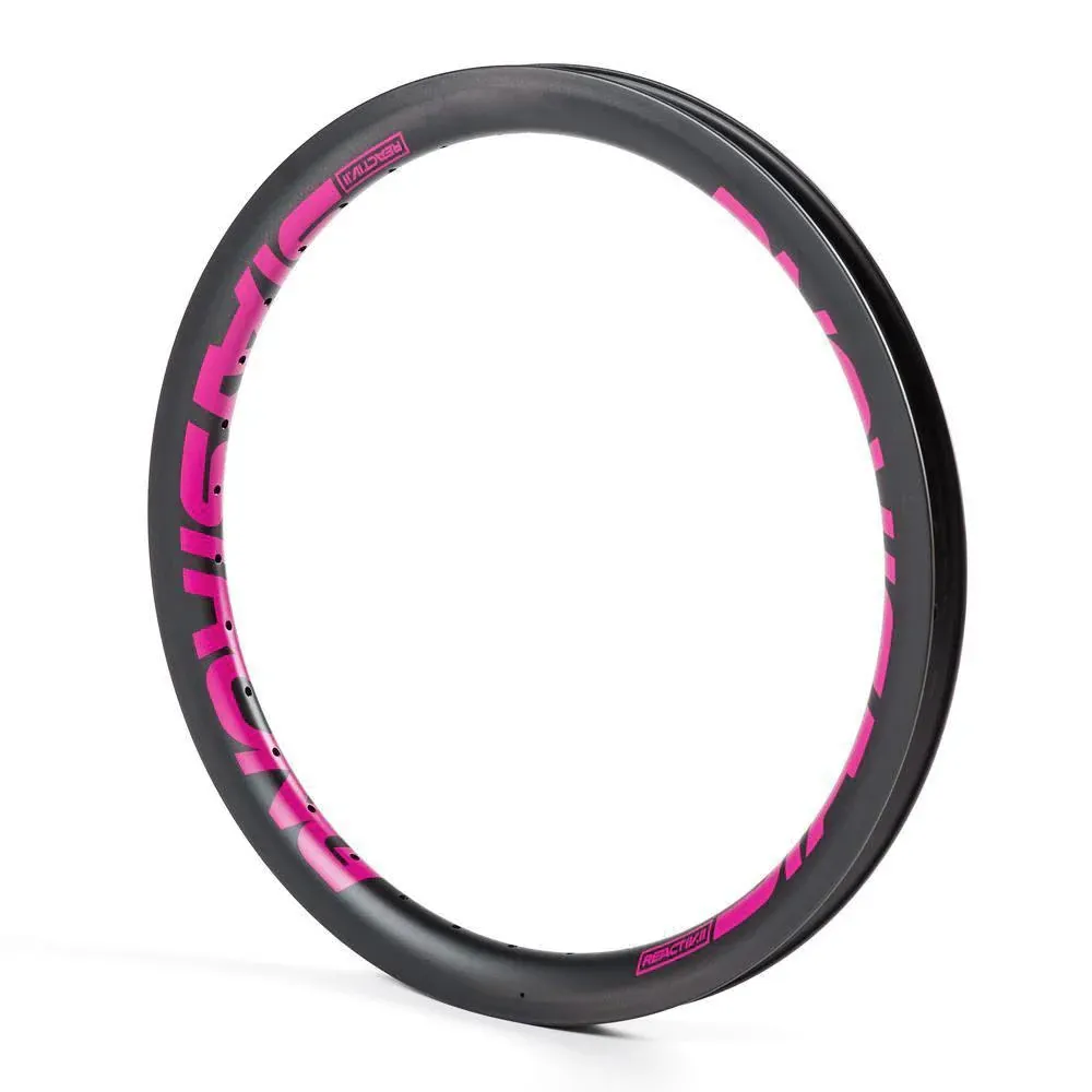 Stay Strong Reactiv 2 Carbon 20” x 1.75” Front Rim Pink