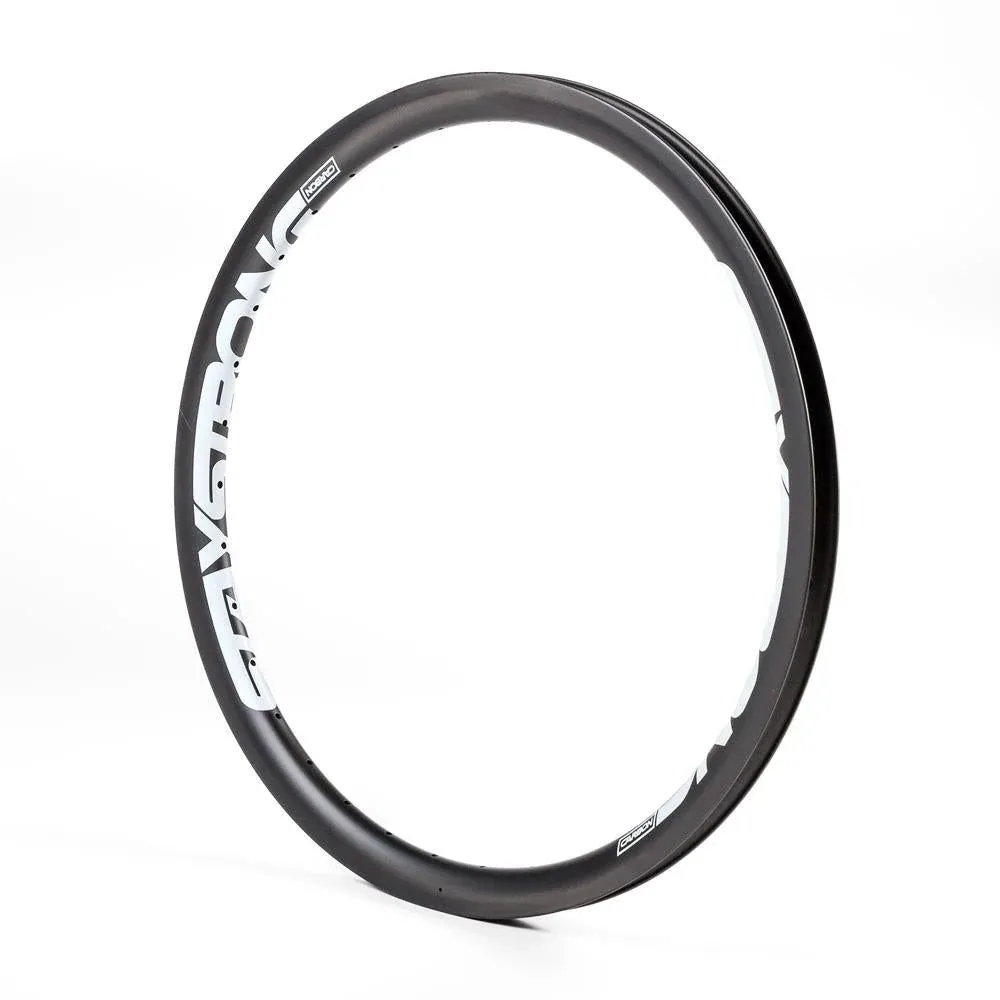Stay Strong Reactiv 2 Carbon 24” x 1.75” Cruiser Front Rim White