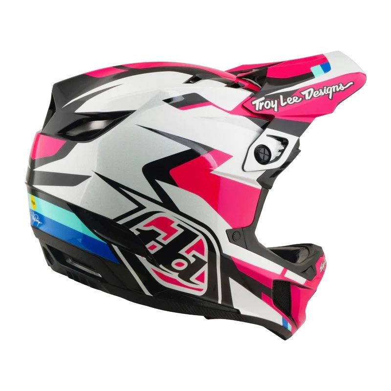 Troy Lee D4 Polyacrylite Helmet Roamer Magenta