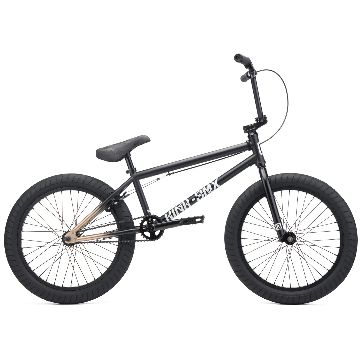 2027 Kink Launch Bike 20'' Black Gold